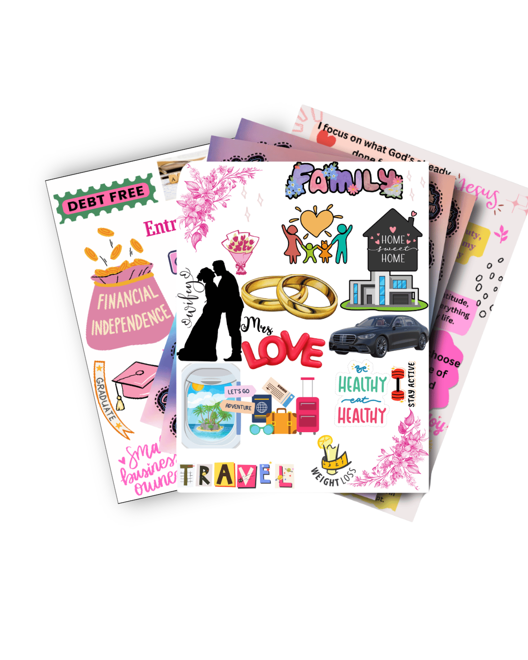 Vision board kit