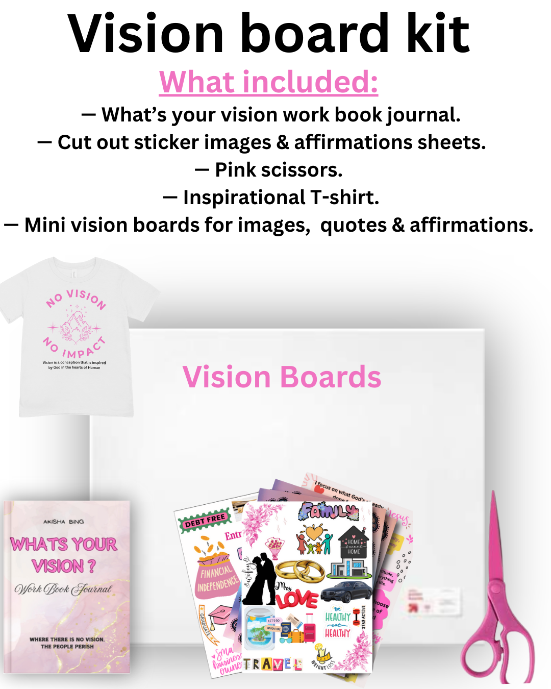 Vision board kit